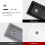 Stylish 28'' Kinbrook Kitchen Sink, product view 10