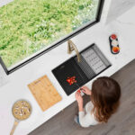 Stylish 28'' Kinbrook Kitchen Sink, product view 2