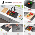 Stylish 28'' Kinbrook Kitchen Sink, product view 11