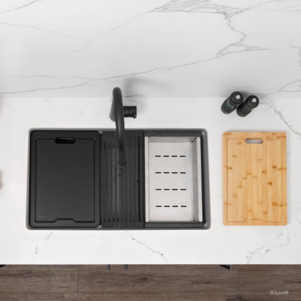Stylish 28'' Kinbrook Kitchen Sink, product view 14