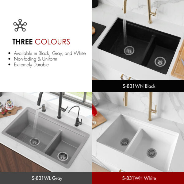 Stylish 30'' Waterton Kitchen Sink, product view 10
