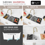 Stylish 30'' Waterton Kitchen Sink, product view 3