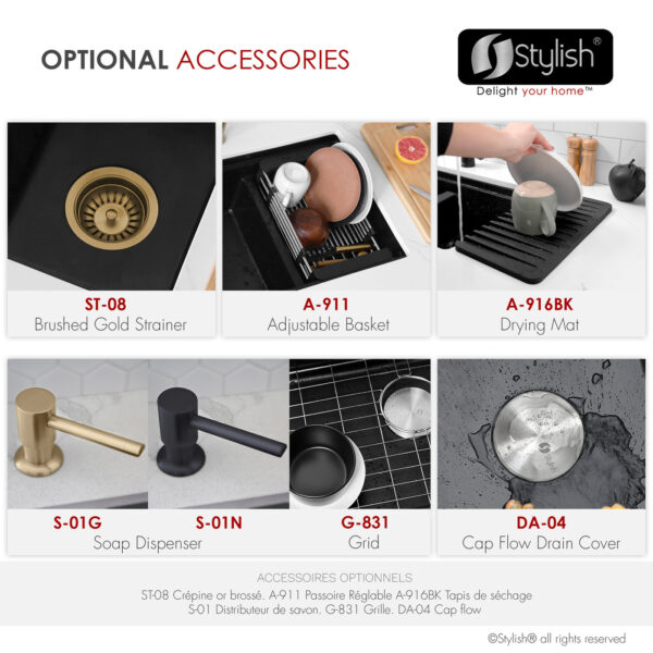 Stylish 30'' Waterton Kitchen Sink, product view 11
