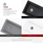 Stylish 32'' Canmore Kitchen Sink, product view 13