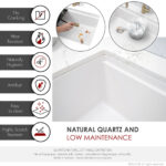 Stylish 32'' Canmore Kitchen Sink, product view 3