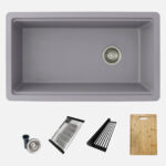 Stylish 32'' Canmore Kitchen Sink, product view 1