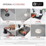 Stylish 32'' Canmore Kitchen Sink, product view 12