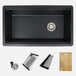 Stylish 32'' Canmore Kitchen Sink, product view 1