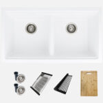 Stylish 33'' Banff Kitchen Sink, product view 1