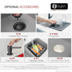 Stylish 33'' Banff Kitchen Sink, product view 11