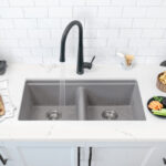 Stylish 33'' Banff Kitchen Sink, product view 14