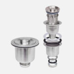 Stylish Luxury Basket Strainer Sink Strainer, product view 1