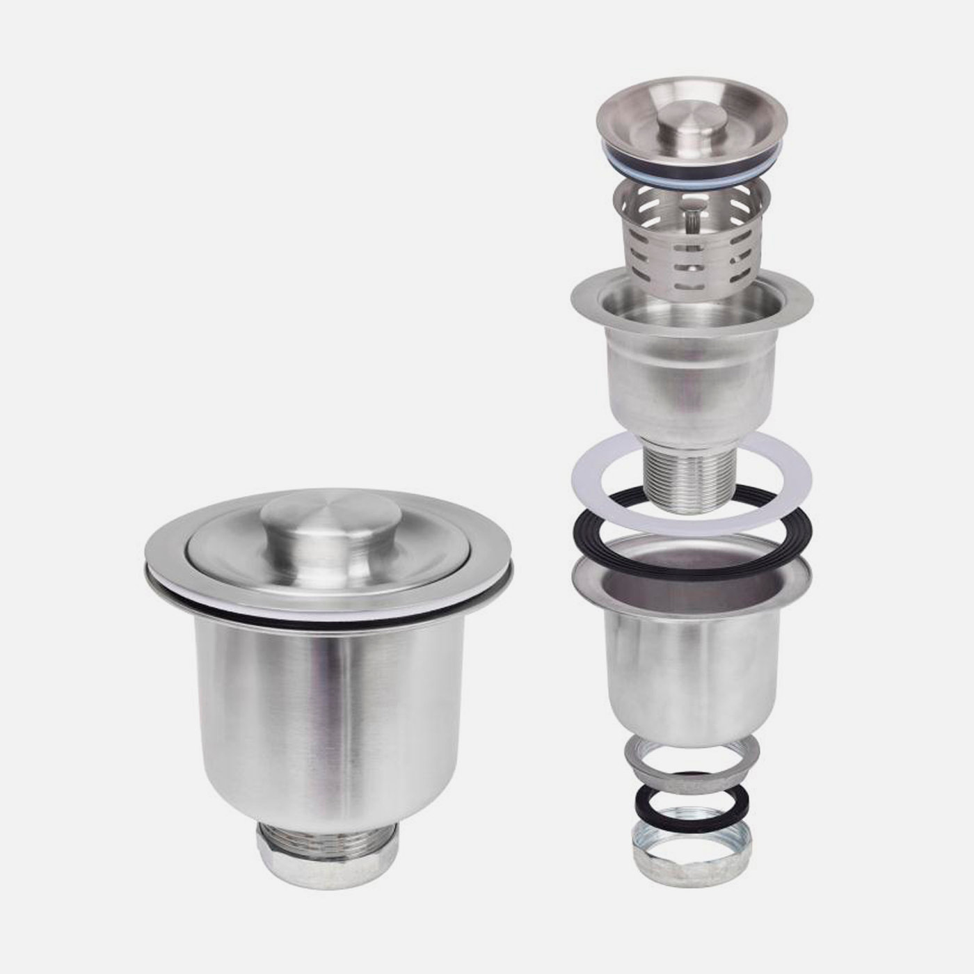 Stylish Luxury Basket Strainer Sink Strainer 1 Stylish Luxury Basket Strainer Sink Strainer, product view 1