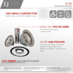 Stylish Standard Strainer Sink Strainer, product view 4