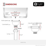 Stylish Brushed Gold Strainer Sink Strainer, product view 5