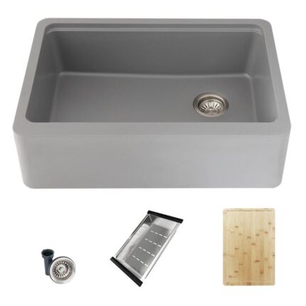 30 inch granite farmhouse sink