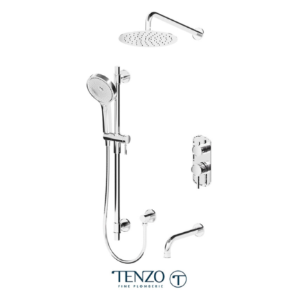 3 functions pressure balance shower kit
