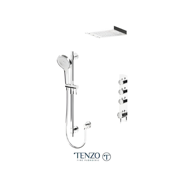 TENZO ALYT43-55144-XX EXTENZA 3 functions shower kit, Alys