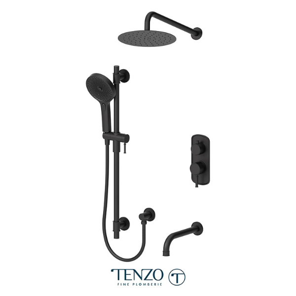 TENZO ALYPB33-501115-XX 3 FUNCTIONS PRESSURE BALANCE SHOWER KIT, ALYSS