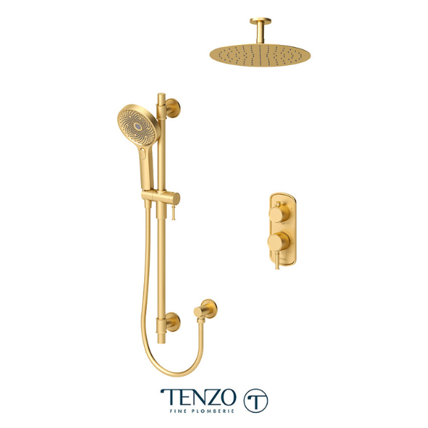 TENZO ALYPB32-21132-XX 2 FUNCTIONS PRESSURE BALANCE SHOWER KIT, ALYSS