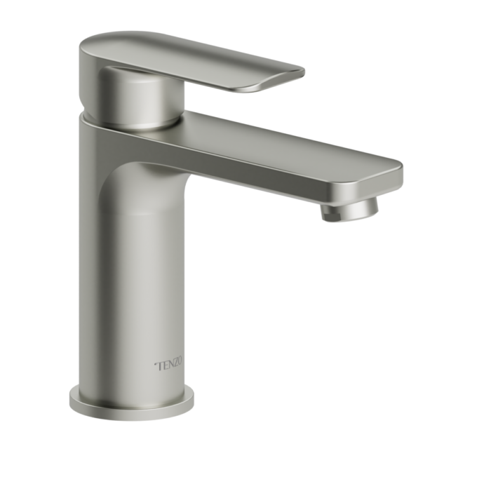 Delano single hole lavatory faucet brushed nickel