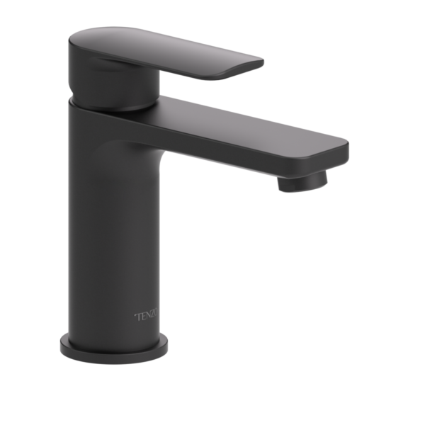 Delano single hole lavatory faucet matte black
