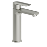 Delano single hole tall lavatory faucet brushed nickel