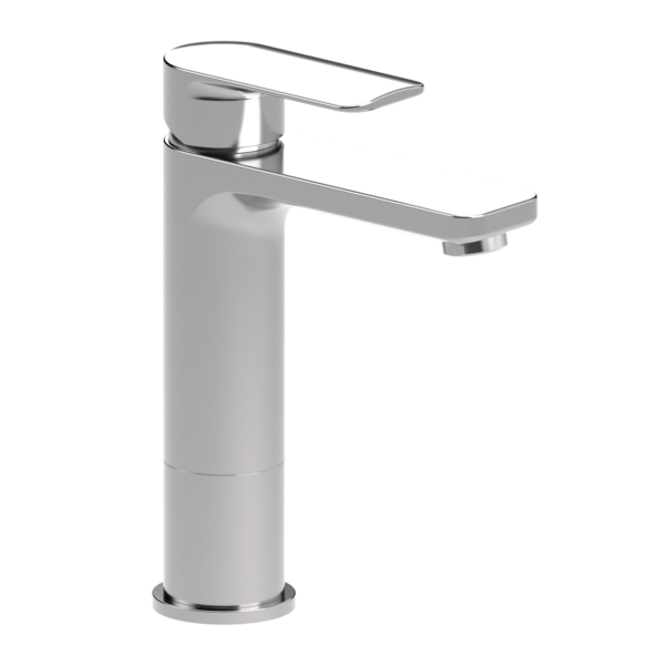 Delano single hole tall lavatory faucet chrome