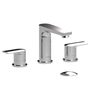 Delano 8in lavatory faucet chrome with (overflow) drain