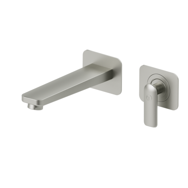 Wall mount lavatory faucet Delano brushed nickel