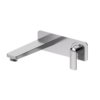 Wall mount lavatory faucet Delano chrome with (W/O overflow)