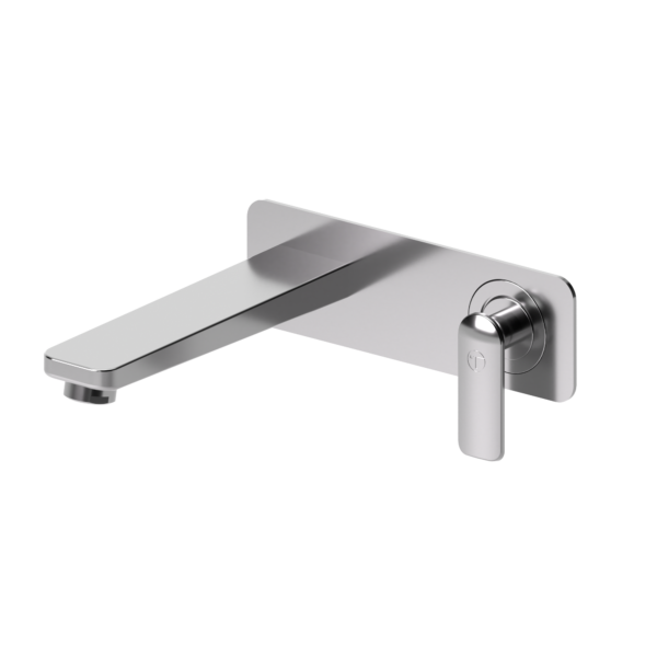 Wall mount lavatory faucet Delano chrome with (W/O overflow)