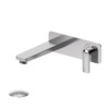 Wall mount lavatory faucet Delano chrome with (overflow) drain