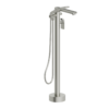 Delano floor mount 3 pcs tub filler brushed nickel