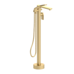Delano floor mount 3 pcs tub filler brushed gold