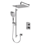 Delano T-Box kit 2 functions pres bal chrome finish