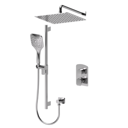 Delano T-Box kit 2 functions pres bal chrome finish