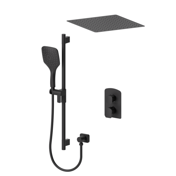 Delano T-Box kit 2 functions pres bal matte black finish