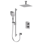 Delano T-Box kit 2 functions pres bal chrome finish