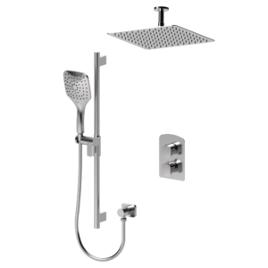 Delano T-Box kit 2 functions pres bal chrome finish