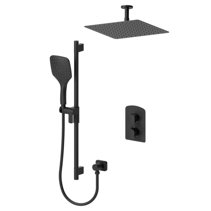 Delano T-Box kit 2 functions pres bal matte black finish