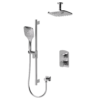 Delano T-Box kit 2 functions pres bal chrome finish