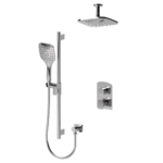 Delano T-Box kit 2 functions pres bal chrome finish