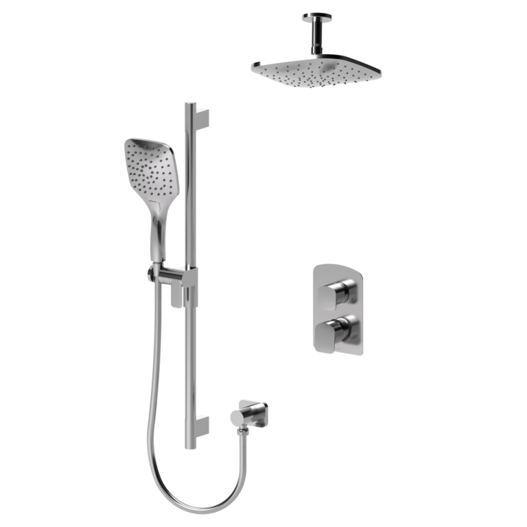 Delano T-Box kit 2 functions pres bal chrome finish