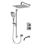 Delano T-Box kit 3 functions pres bal chrome finish