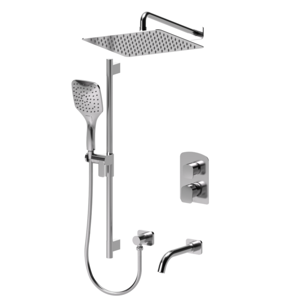 Delano T-Box kit 3 functions pres bal chrome finish
