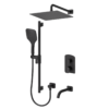 Delano T-Box kit 3 functions pres bal matte black finish