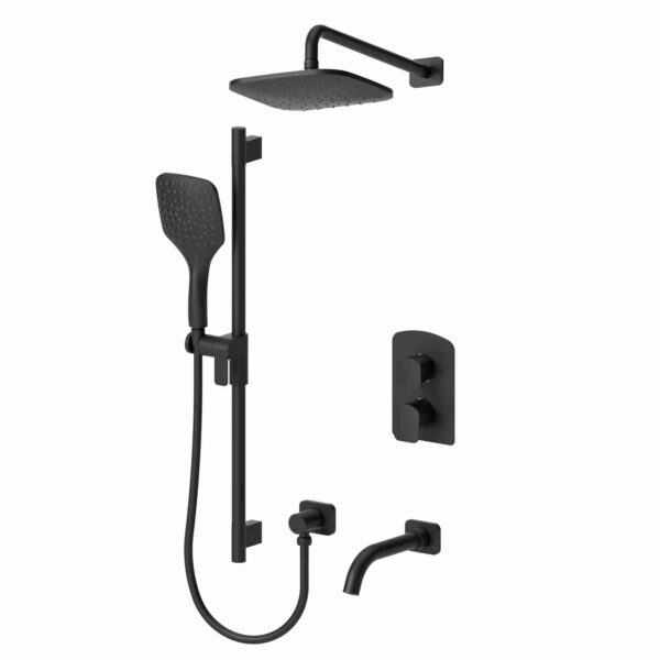 Delano T-Box kit 3 functions pres bal matte black finish