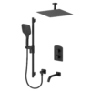 Delano T-Box kit 3 functions pres bal matte black finish