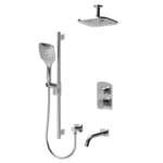 Delano T-Box kit 3 functions pres bal chrome finish